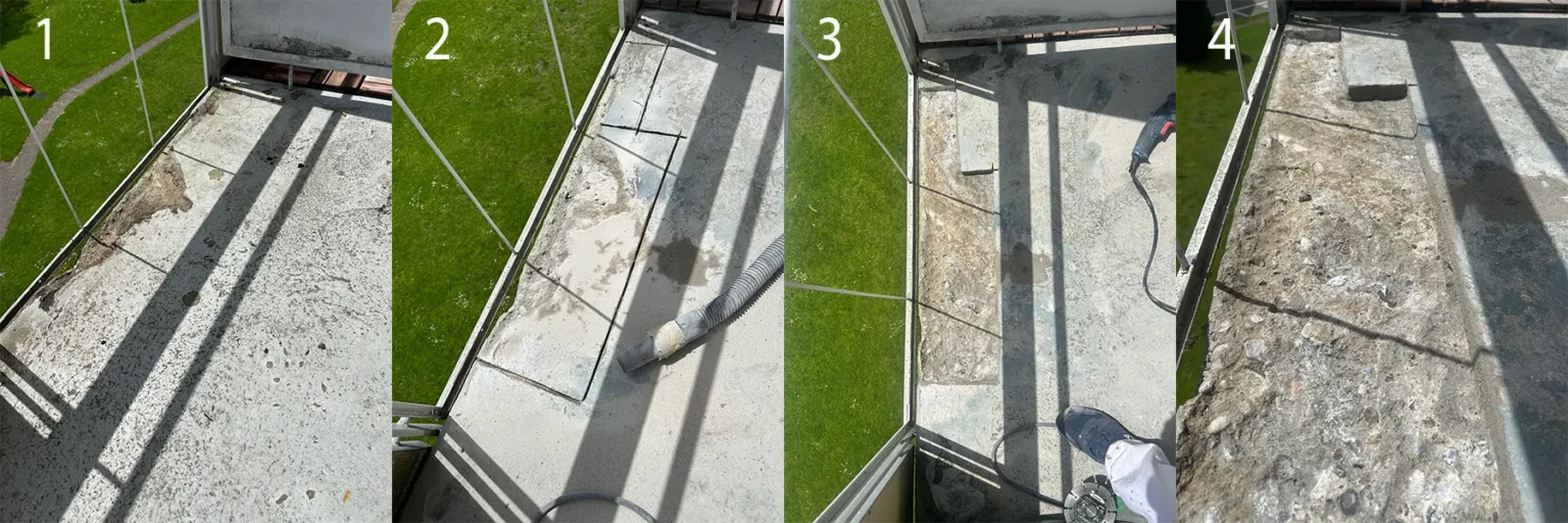 Sanierung Balkon