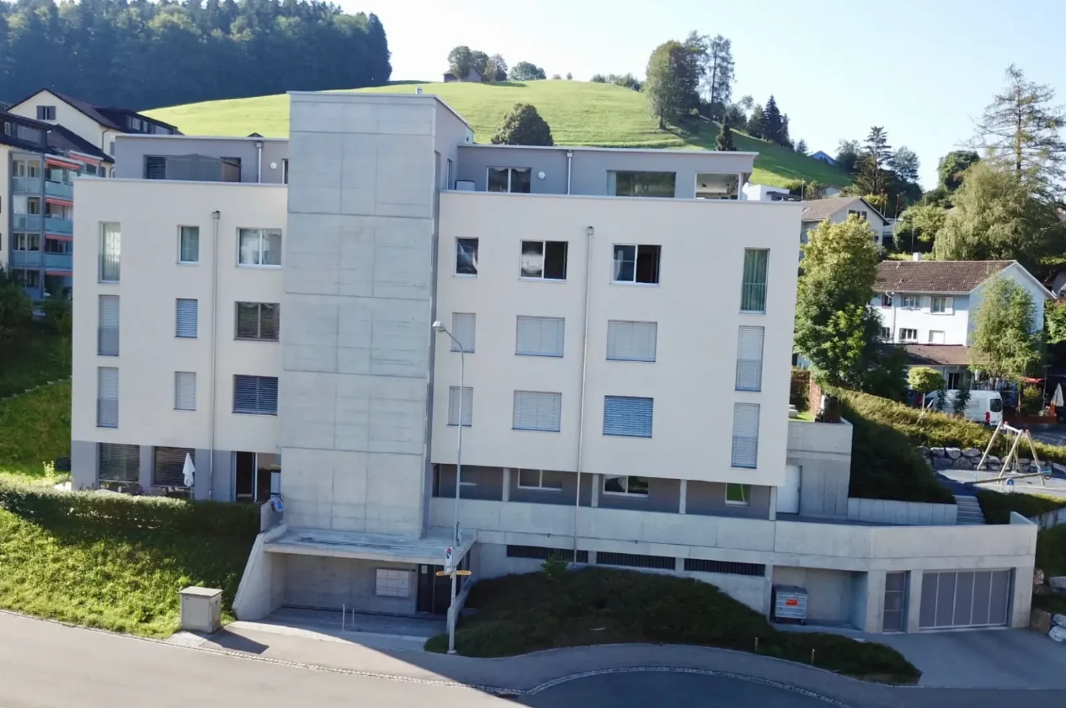 Malerarbeiten Mehrfamilienhaus Herisau