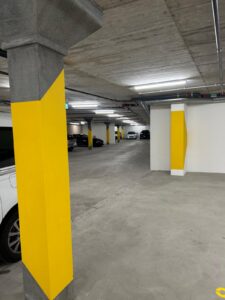 markierung tiefgarage